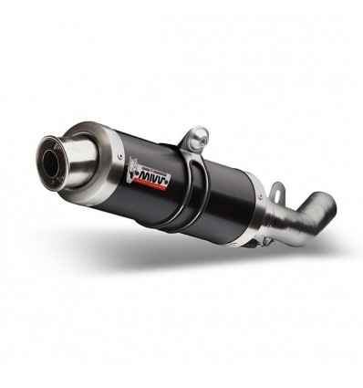 Marmitta Mivv Tondo Corto GP Steel Black per Aprilia RSV 1000 98-03 Marmitta Mivv Tondo Corto GP Steel Black per Aprilia RSV 1000 98-03