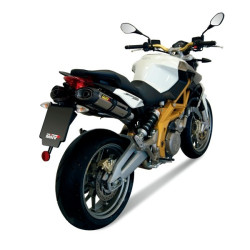 Terminale Mivv Suono Steel Black per Aprilia Shiver dal 2008 Terminale Mivv Suono Steel Black per Aprilia Shiver dal 2008