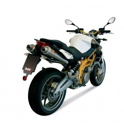 Terminale Mivv X-cone inox per Aprilia Shiver dal 2008 Terminale Mivv X-cone inox per Aprilia Shiver dal 2008