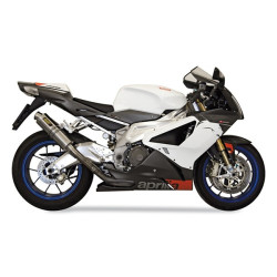 Terminali Mivv Tondo Corto GP Steel Black per Aprilia RSV 1000 04-08 Terminali Mivv Tondo Corto GP Steel Black per Aprilia RSV 1000 04-08