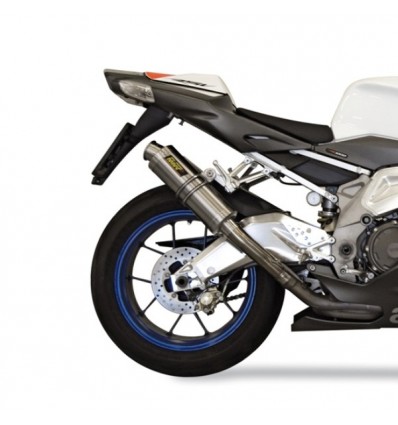 Terminali Mivv Tondo Corto GP Steel Black per Aprilia RSV 1000 04-08 Terminali Mivv Tondo Corto GP Steel Black per Aprilia RSV 1000 04-08