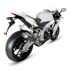 Terminali Mivv Tondo Corto GP Titanio per Aprilia RSV 4 dal 2009 Terminali Mivv Tondo Corto GP Titanio per Aprilia RSV 4 dal 2009