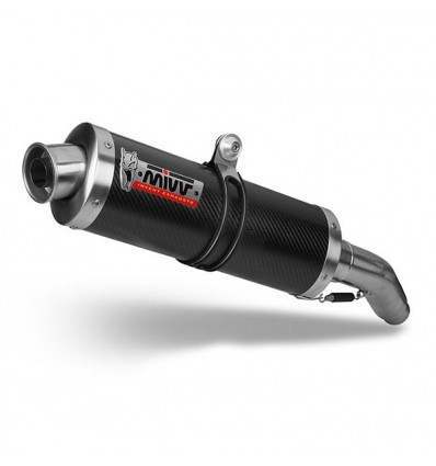 Terminali Mivv Oval Classic Carbonio attacco alto per Aprilia Tuono Fighter 02-05 Terminali Mivv Oval Classic Carbonio attacco alto per Aprilia Tuono Fighter 02-05