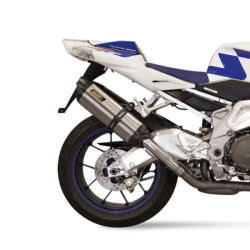 Terminali Mivv Suono Steel Black per Aprilia RSV 1000 04-08 Terminali Mivv Suono Steel Black per Aprilia RSV 1000 04-08