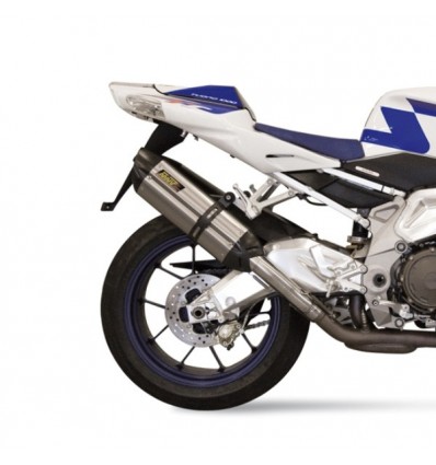 Terminali Mivv Suono Steel Black per Aprilia RSV 1000 04-08 Terminali Mivv Suono Steel Black per Aprilia RSV 1000 04-08