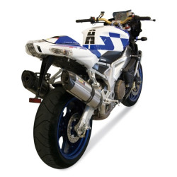 Terminali Mivv Suono Steel Black per Aprilia RSV 1000 04-08 Terminali Mivv Suono Steel Black per Aprilia RSV 1000 04-08