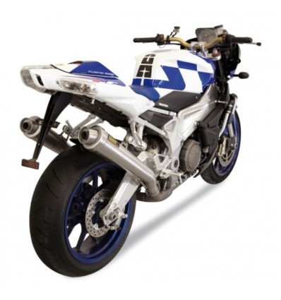 Terminali Mivv X-cone inox per Aprilia RSV 1000 04-08 Terminali Mivv X-cone inox per Aprilia RSV 1000 04-08