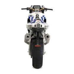 Terminali Mivv X-cone inox per Aprilia RSV 1000 04-08 Terminali Mivv X-cone inox per Aprilia RSV 1000 04-08