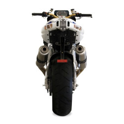 Terminali Mivv Tondo Corto GP Steel Black per Aprilia RSV 1000 04-08 Terminali Mivv Tondo Corto GP Steel Black per Aprilia RSV 1000 04-08