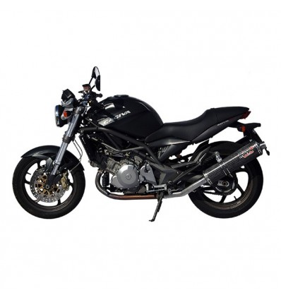 Terminali Mivv Oval Classic Carbonio per Cagiva Raptor 1000 dal 2000 Terminali Mivv Oval Classic Carbonio per Cagiva Raptor 1000 dal 2000