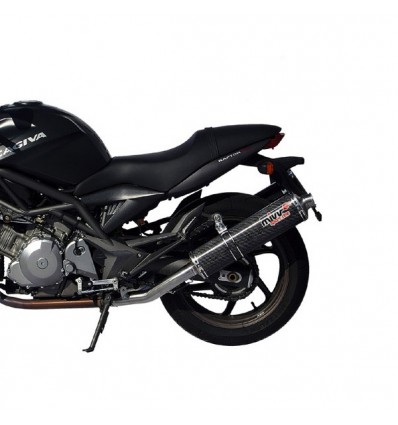 Terminali Mivv Oval Classic Carbonio per Cagiva Raptor 1000 dal 2000 Terminali Mivv Oval Classic Carbonio per Cagiva Raptor 1000 dal 2000