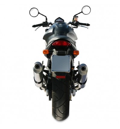 Terminale Mivv Oval Classic Titanio per Cagiva Raptor 1000 dal 2000 Terminale Mivv Oval Classic Titanio per Cagiva Raptor 1000 dal 2000