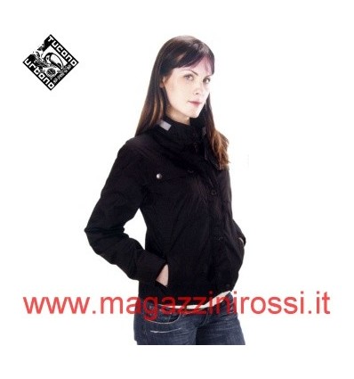 Giacca antipioggia Tucano Urbano Shorty Lady nera Giacca antipioggia Tucano Urbano Shorty Lady nera