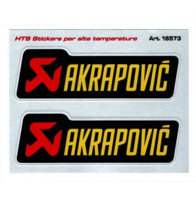Adesivi per alte temperature e marmitte Akrapovic Adesivi per alte temperature e marmitte Akrapovic