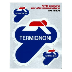 Adesivi per alte temperature e marmitte logo Termignoni Adesivi per alte temperature e marmitte logo Termignoni