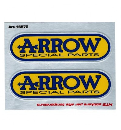 Adesivi per alte temperature e marmitte logo Arrow Adesivi per alte temperature e marmitte logo Arrow