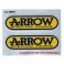 Adesivi per alte temperature e marmitte logo Arrow Adesivi per alte temperature e marmitte logo Arrow