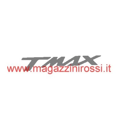 Adesivo scritta T-Max colore argento Adesivo scritta T-Max colore argento