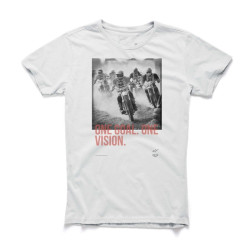 T-Shirt Alpinestars grafica Stampede Tee bianca T-Shirt Alpinestars grafica Stampede Tee bianca
