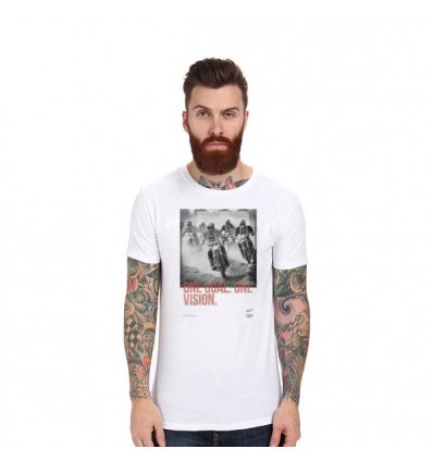 T-Shirt Alpinestars grafica Stampede Tee bianca T-Shirt Alpinestars grafica Stampede Tee bianca