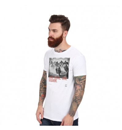 T-Shirt Alpinestars grafica Stampede Tee bianca T-Shirt Alpinestars grafica Stampede Tee bianca