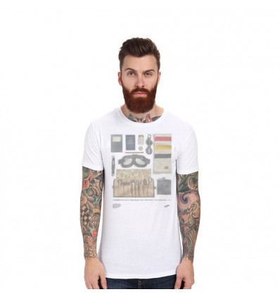 T-Shirt Alpinestars grafica No Frills Tee bianca T-Shirt Alpinestars grafica No Frills Tee bianca