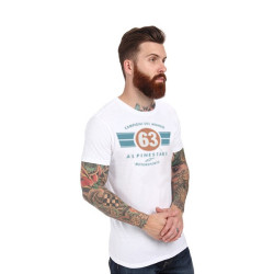 T-Shirt Alpinestars grafica World Tee bianca T-Shirt Alpinestars grafica World Tee bianca