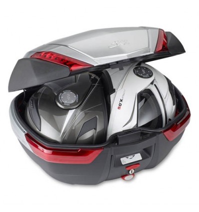 Bauletto Givi Monokey V47 Tech da 47 litri nero finitura alluminio Bauletto Givi Monokey V47 Tech da 47 litri nero finitura alluminio