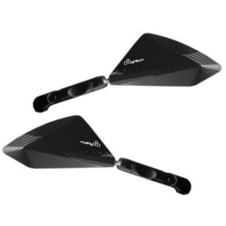 Specchi Lightech da manubrio per Yamaha T-Max 500 08-11 e T-Max 530 neri Specchi Lightech da manubrio per Yamaha T-Max 500 08-11 e T-Max 530 neri