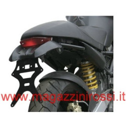 Portatarga nero Ducati Monster