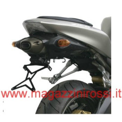 Portatarga regolabile nero Kawasaki Ninja ZX-6R 05