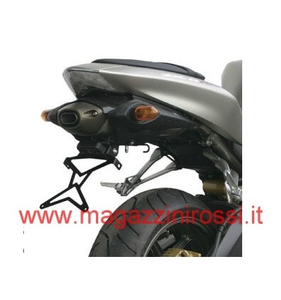 Portatarga regolabile nero Kawasaki Ninja ZX-6R 05 Portatarga regolabile nero Kawasaki Ninja ZX-6R 05