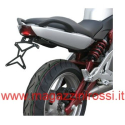 Portatarga regolabile nero Kawasaki ER-6n
