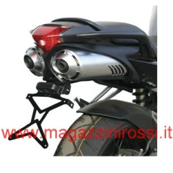 Portatarga regolabile nero Yamaha FZ6 04...