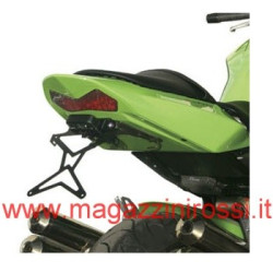 Portatarga regolabile nero Kawasaki Z1000, Suzuki GSR..