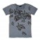 T-Shirt Rude Riders da uomo Mood Indigo con stampa e collo a V T-Shirt Rude Riders da uomo Mood Indigo con stampa e collo a V