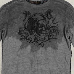 Maglia Rude Riders da uomo Iron Mouline con stampa Maglia Rude Riders da uomo Iron Mouline con stampa