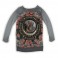 Maglia Rude Riders da donna Old Grey con stampa Maglia Rude Riders da donna Old Grey con stampa