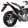 Terminale Mivv Speed Edge Steel Black per Honda Integra 700/750, NC700S, NC700X... Terminale Mivv Speed Edge Steel Black per Honda Integra 700/750, NC700S, NC700X...