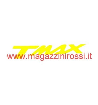 Adesivo scritta T-Max colore giallo Adesivo scritta T-Max colore giallo