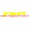 Adesivo scritta T-Max colore giallo