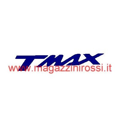 Adesivo scritta T-Max colore blu