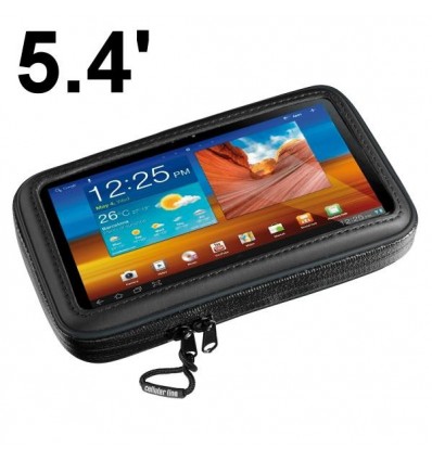 Custodia Cellular Line da manubrio scooter per navigatori GPS fino a 5,4 pollici Custodia Cellular Line da manubrio scooter per navigatori GPS fino a 5,4 pollici