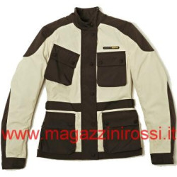 Giacca Brema Moto da donna BM422W panna nera