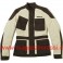 Giacca Brema Moto da donna BM422W panna nera