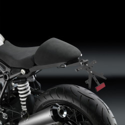 Portatarga regolabile Rizoma Fox per BMW R Nine T senza faro post. Portatarga regolabile Rizoma Fox per BMW R Nine T senza faro post.