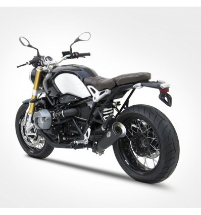 Terminale Zard Inox Racing Omologato nero per BMW R-Nine T Terminale Zard Inox Racing Omologato nero per BMW R-Nine T