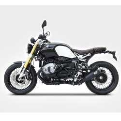 Terminale Zard Inox Racing Omologato nero per BMW R-Nine T Terminale Zard Inox Racing Omologato nero per BMW R-Nine T