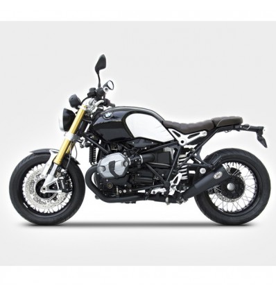 Terminale Zard Inox Racing Omologato nero per BMW R-Nine T