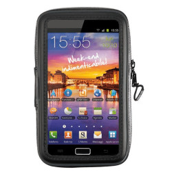 Custodia Cellular Line da manubrio specifica per navigatori GPS fino a 5,4' Custodia Cellular Line da manubrio specifica per navigatori GPS fino a 5,4'